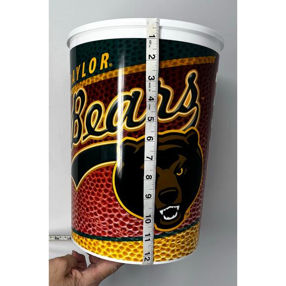 Baylor Bundle Flag Trash Can and Baseball Cap Pre-Owned in good condition - Picture 8 of 15